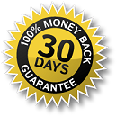 30 Days 100% Money Back Guarantee